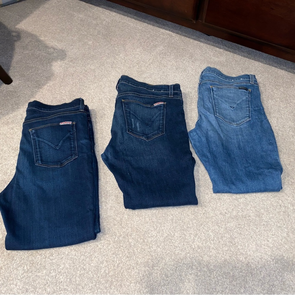 3 Pair Hudson Jeans